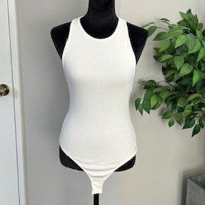 Free People High Neck Bodysuit with Snap Closure - Size M